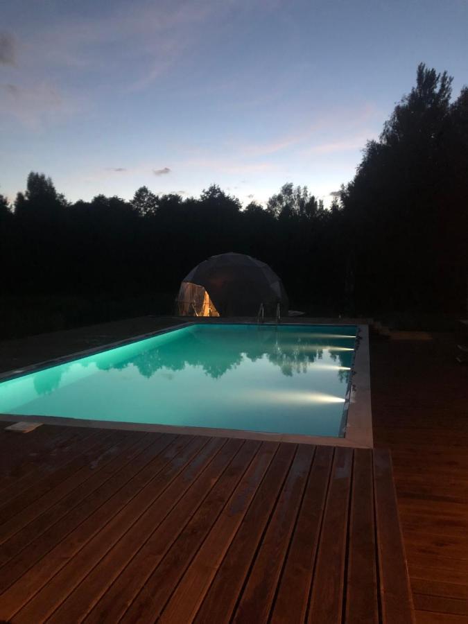 Glamping Stodola Dome Hotel Sciegny Exterior photo